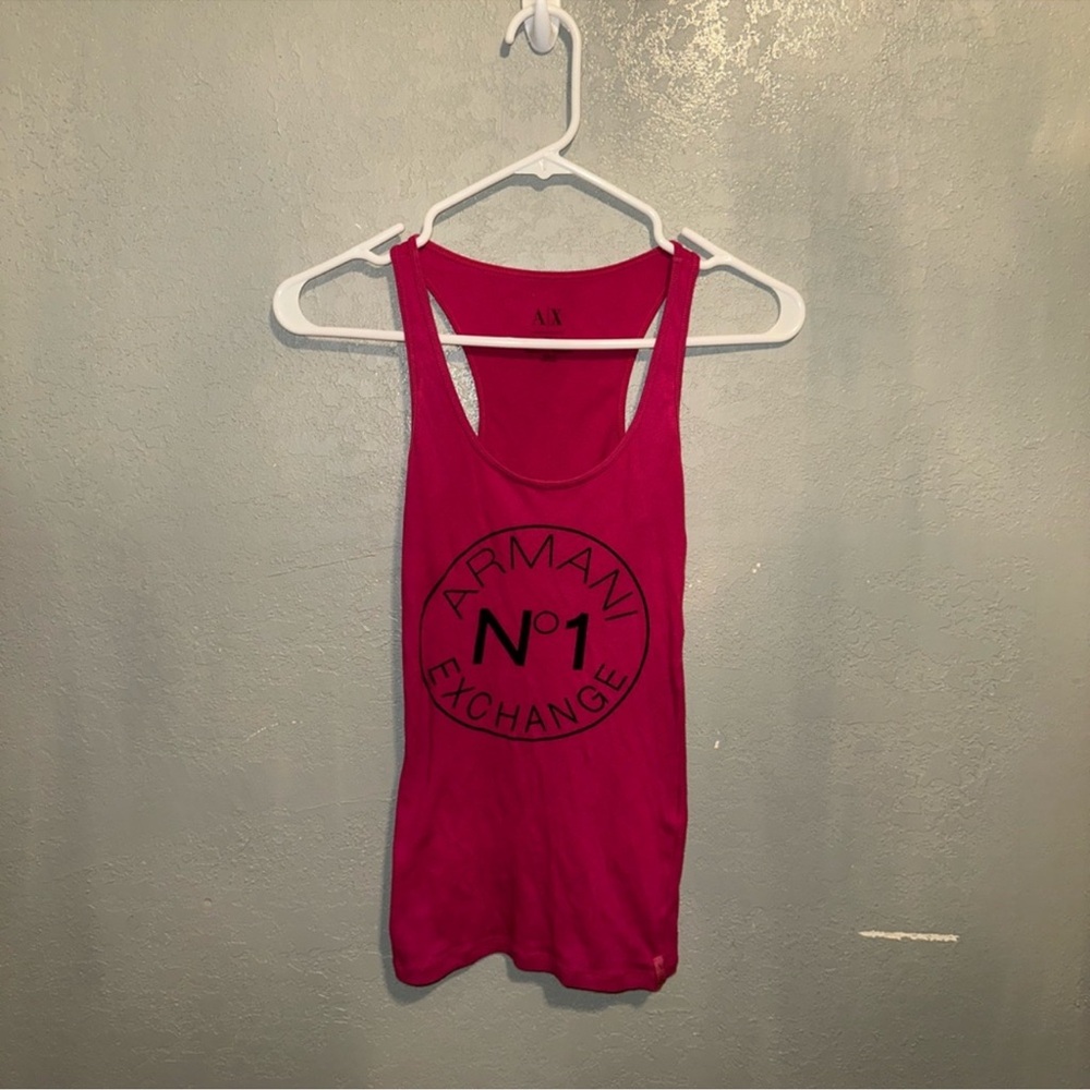Armani Exchange Pink Tank Top